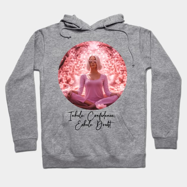 Inhale Confidence - Motivational Hoodie by Carrie Ann's Collection